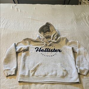 Hollister women’s Light Gray Hoodie